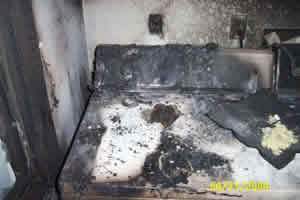 Fire caused by Clogged Dryer Vent